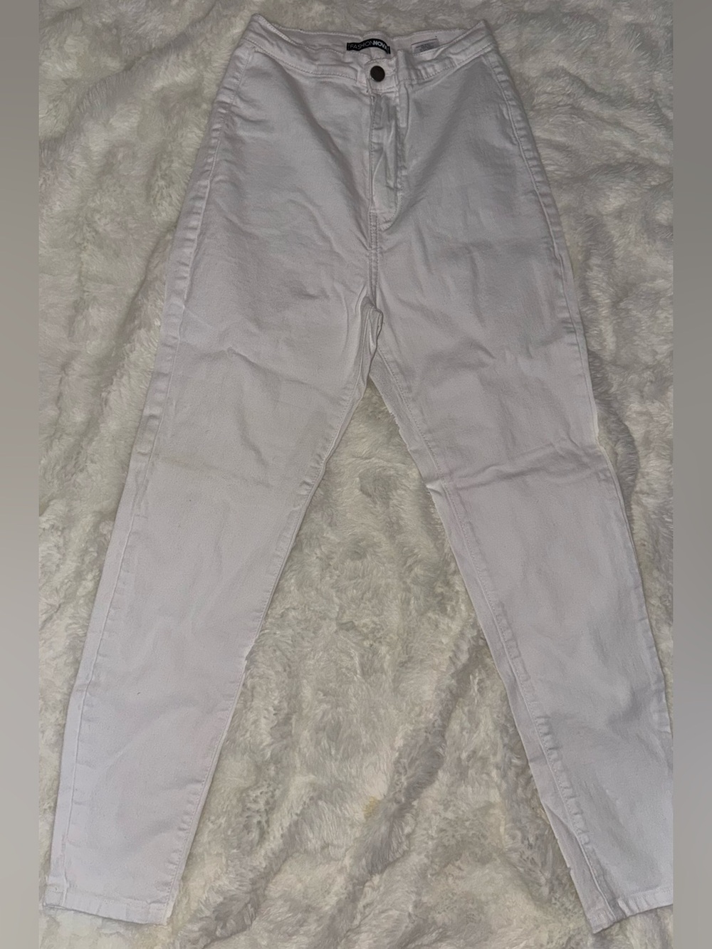 Fashion Nova White Women Jeans Jeggings